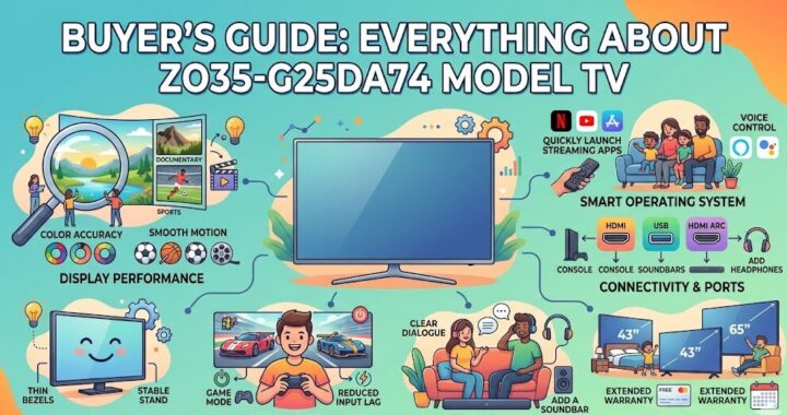 About ZO35-G25DA74 Model TV: Complete Guide to Features, Performance, and Buying Tips